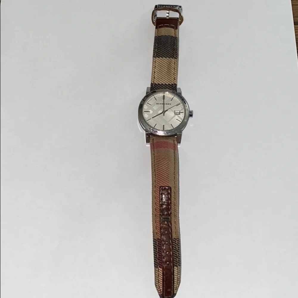 Burberry watch with case